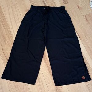 NEW Peace Love World Women's Black Wide Leg Pants L